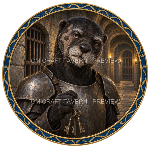 Morga Northbank - aperçu de token de garde vu du dessus