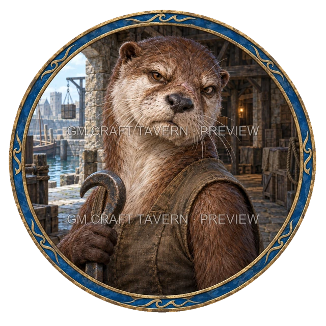 Urdan Hillward - aperçu de token de marin vu du dessus