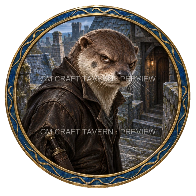 Aperçu de token d’assassin vu du dessus