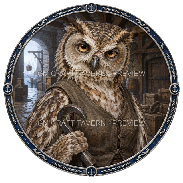 Urdan Hillward - aperçu de token de marin vu du dessus