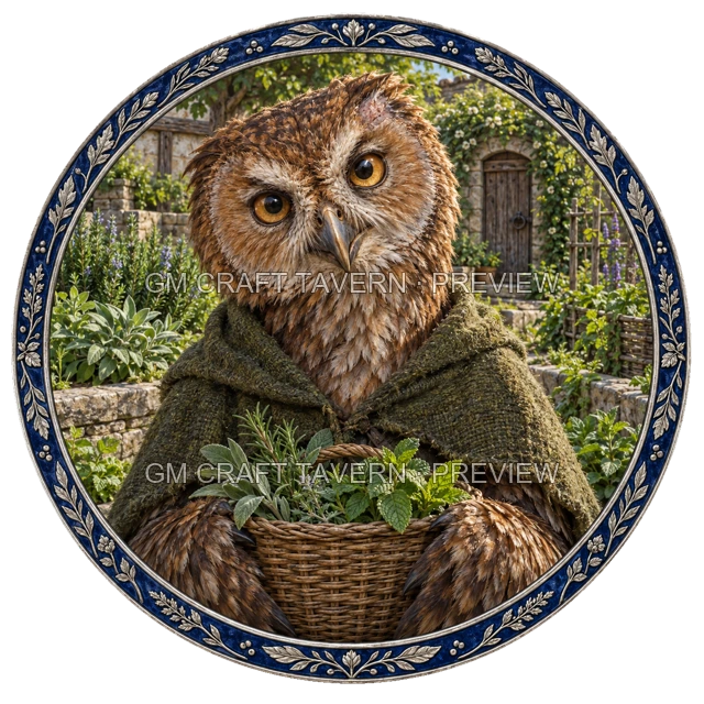 Morga Deepgrove - aperçu de token de guérisseur vu du dessus