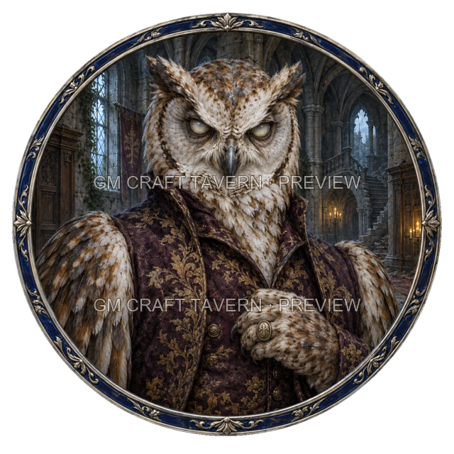 Aperçu du token vu du dessus Noble mort-vivant