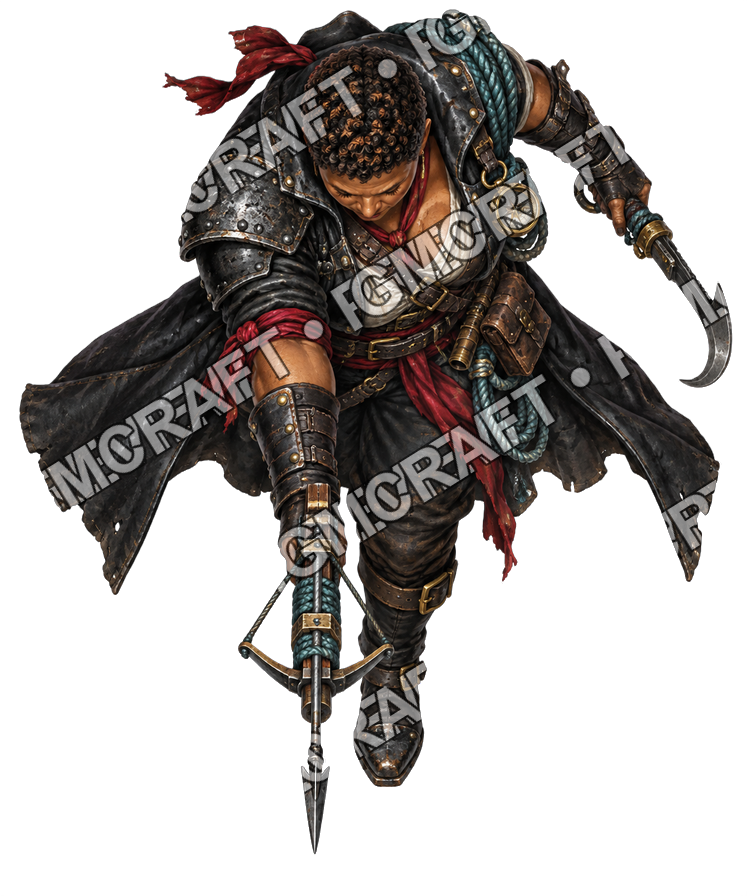 Pirate Ocean 0757 Veteran Pirate Hunter Precision Topdown Token top-down token preview