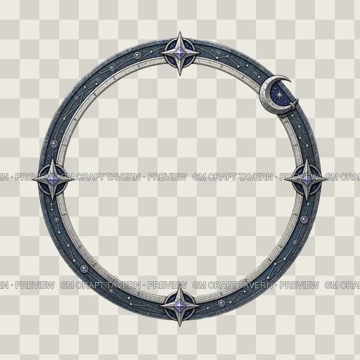 Border 13 top-down token preview
