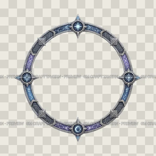 Border 16 top-down token preview