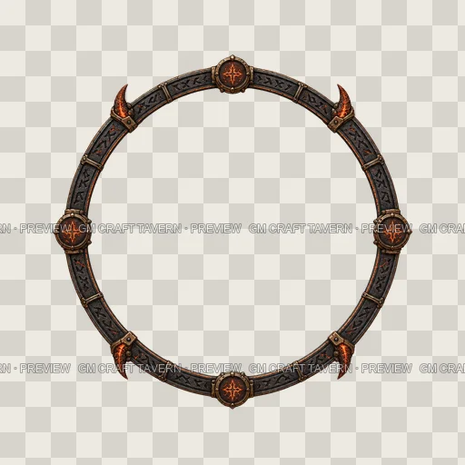 Border 162 top-down token preview