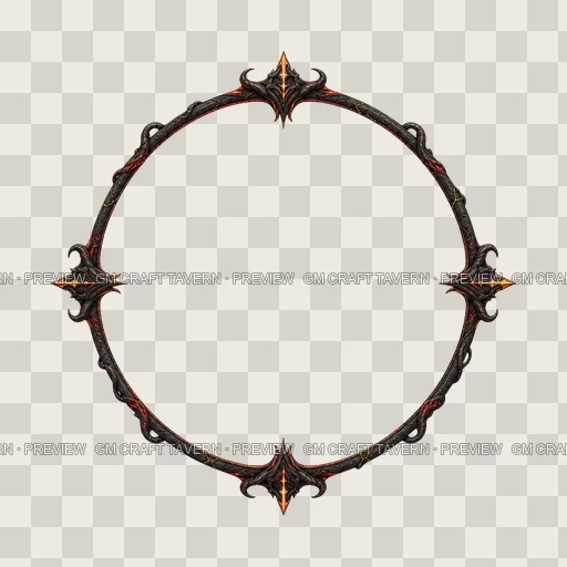 Border 166 top-down token preview