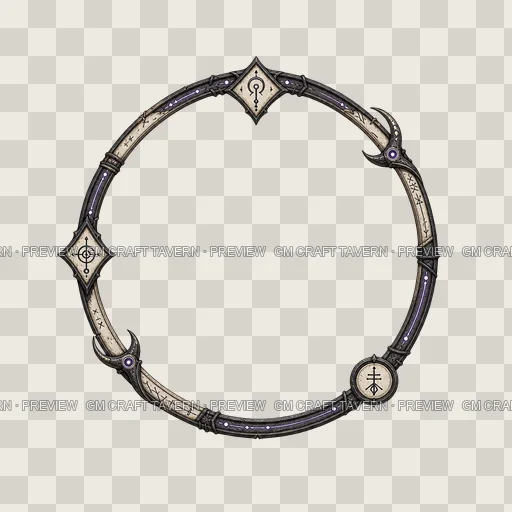 Border 184 top-down token preview