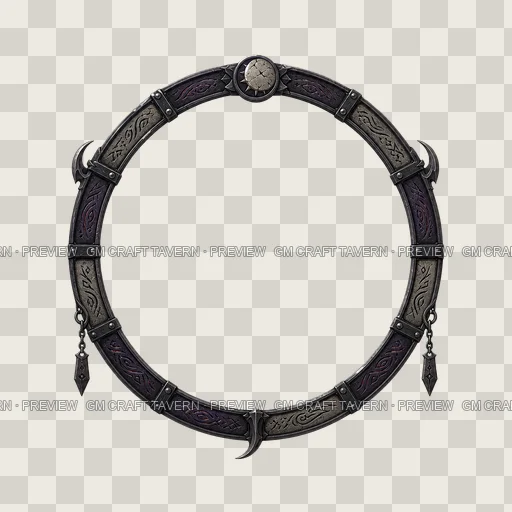 Border 205 top-down token preview