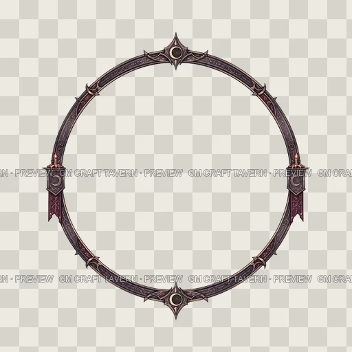 Border 213 top-down token preview