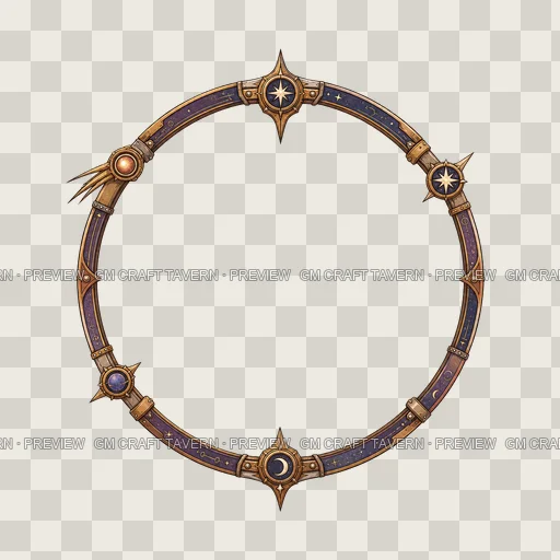 Border 30 top-down token preview