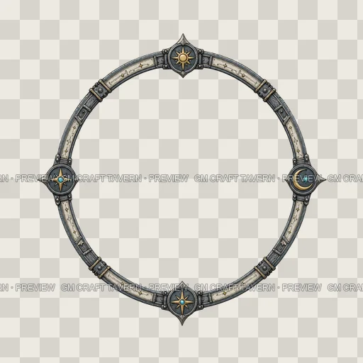 Border 55 top-down token preview