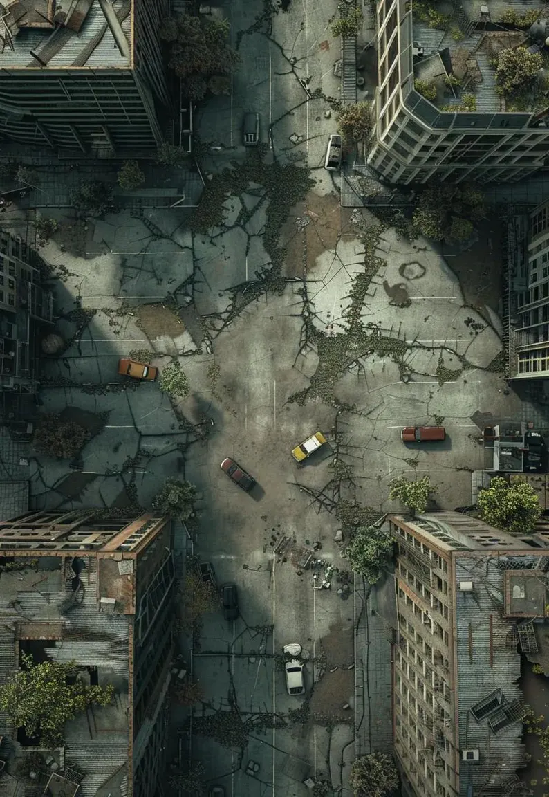 Post-Apocalyptic Battlemaps — Complete Collection product preview 11