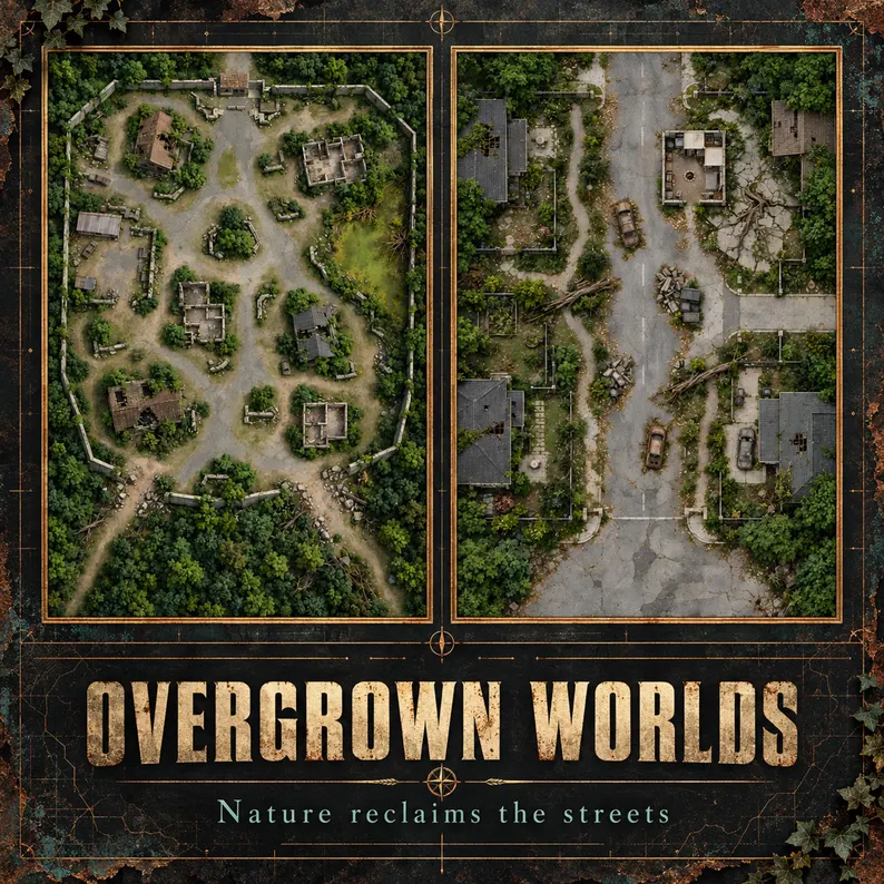 Post-Apocalyptic Battlemaps — Complete Collection product preview 5