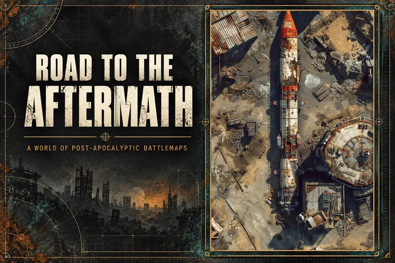 Post-Apocalyptic Battlemaps — Complete Collection product preview 7