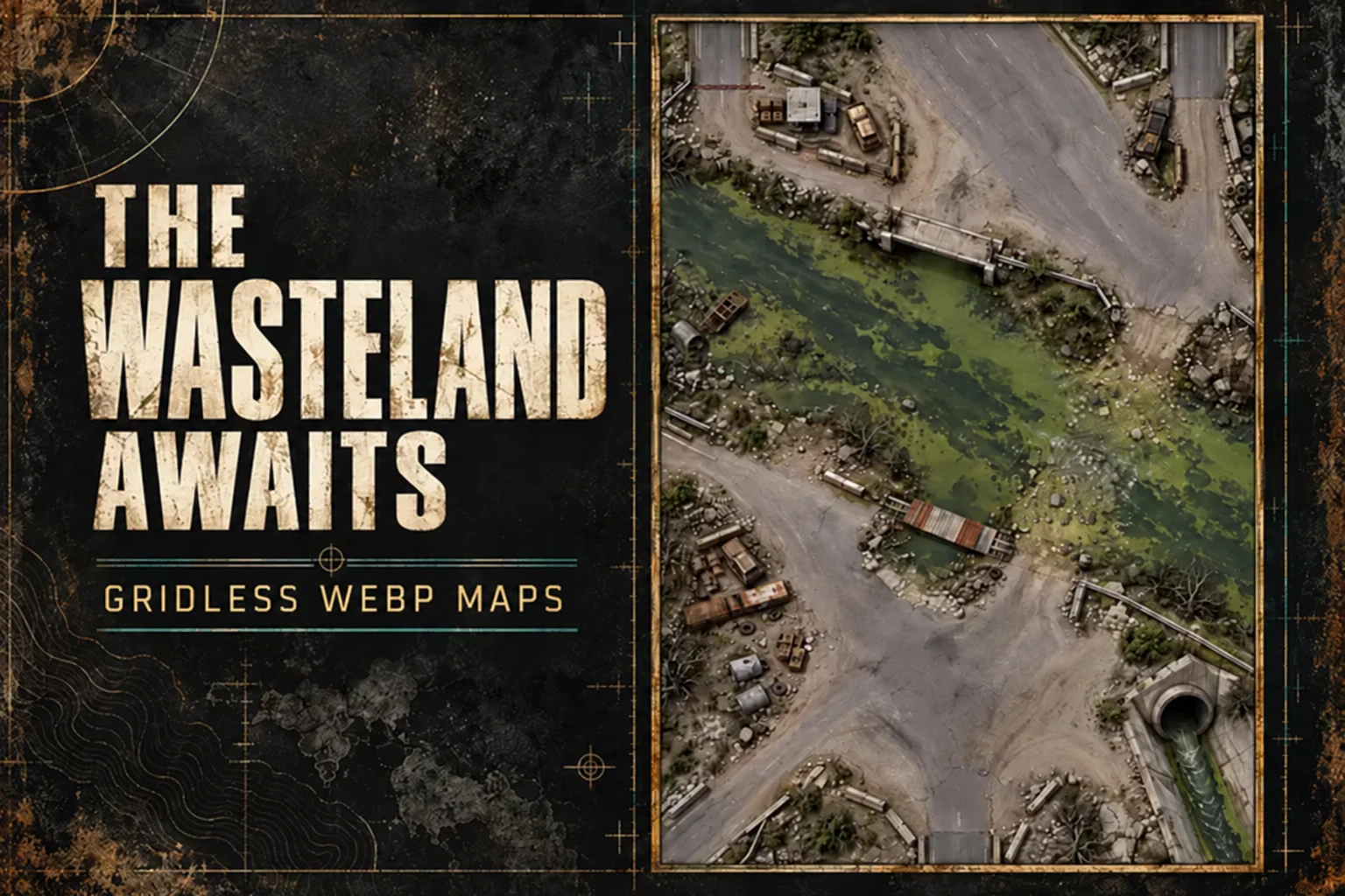 Post-Apocalyptic Battlemaps — Complete Collection product preview 2