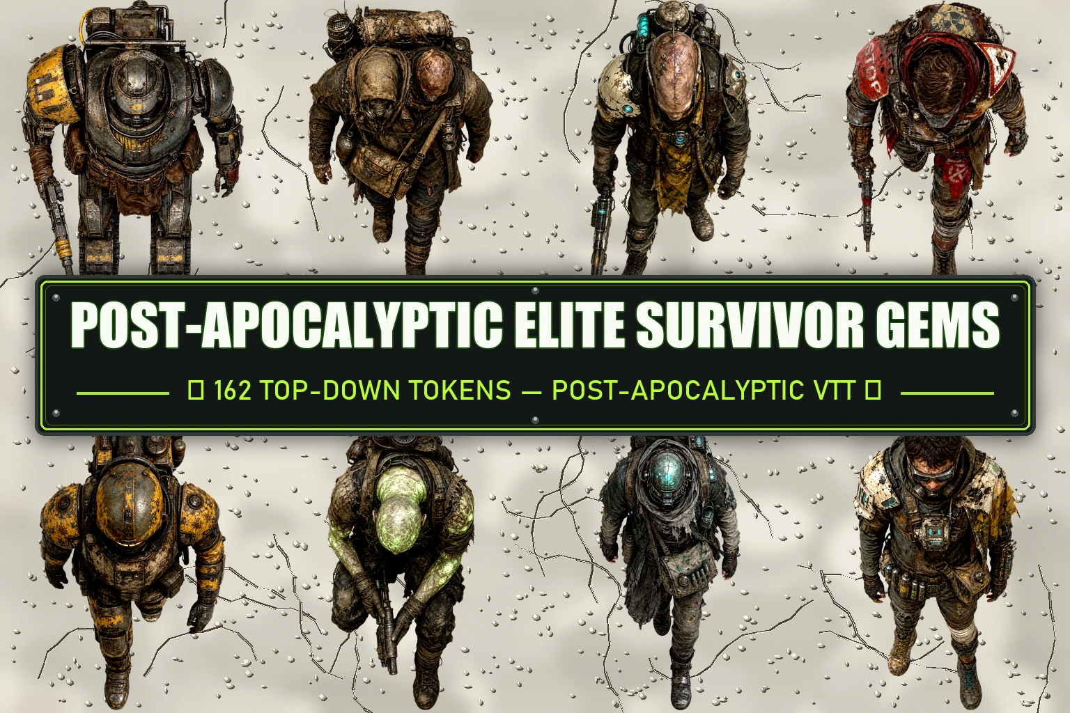 Post-Apocalyptic Elite Survivor Gems preview