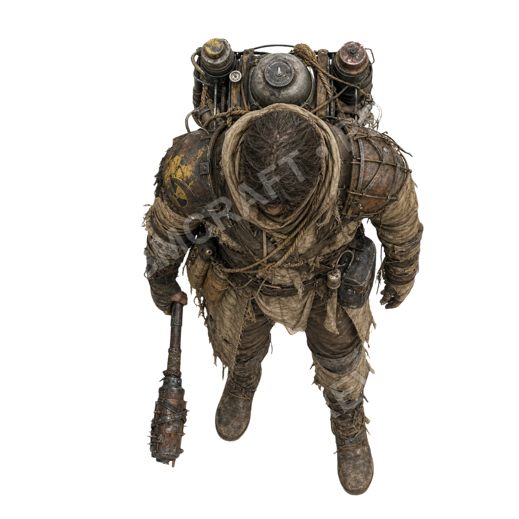 Psychic Irradiated Mutants 19 top-down token preview