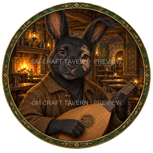Besha Stonebrook - Bard top-down token preview