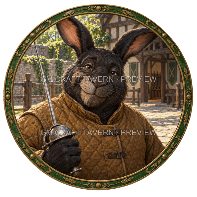 Varka Ashfield - Fighter top-down token preview