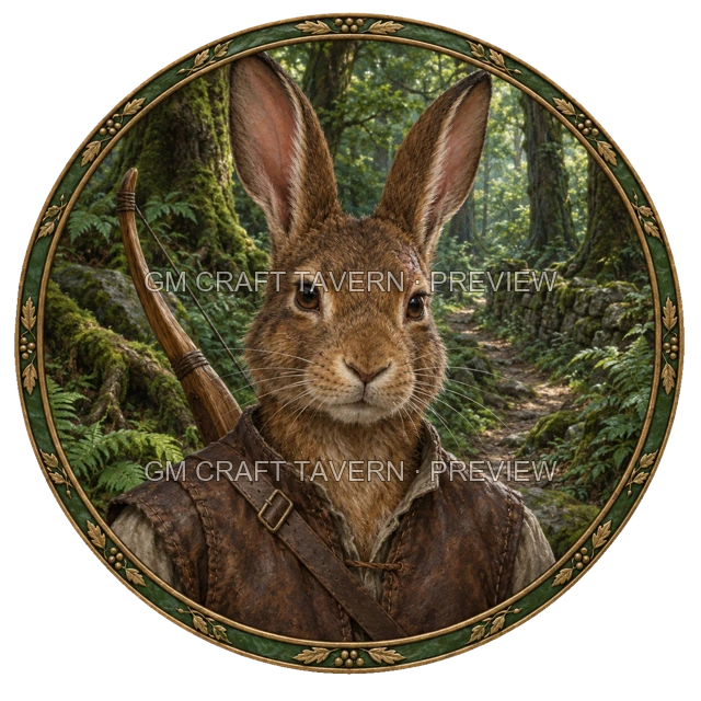 Besha Mossridge - Ranger top-down token preview