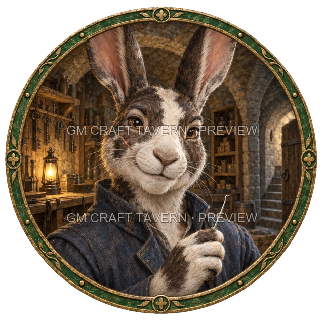 Varka Duskford - Rogue top-down token preview
