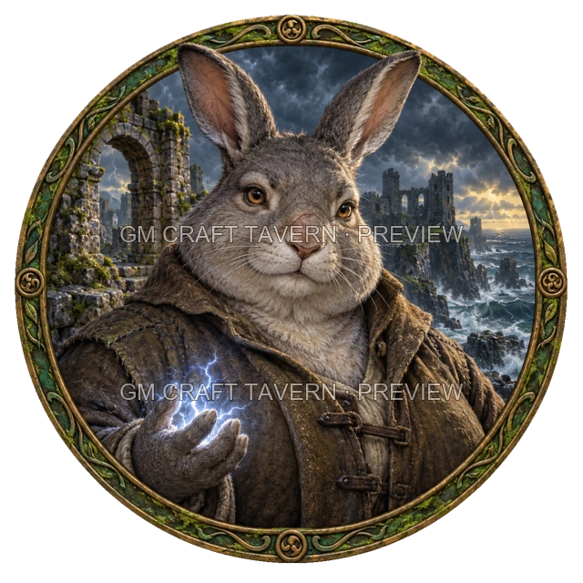 Rabbitfolk Character Tokens product preview 2