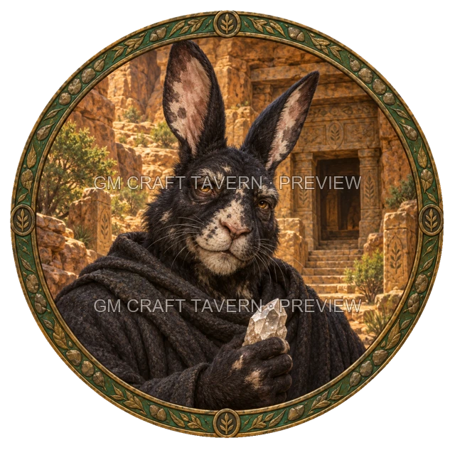 Morga Duskford - Sorcerer top-down token preview
