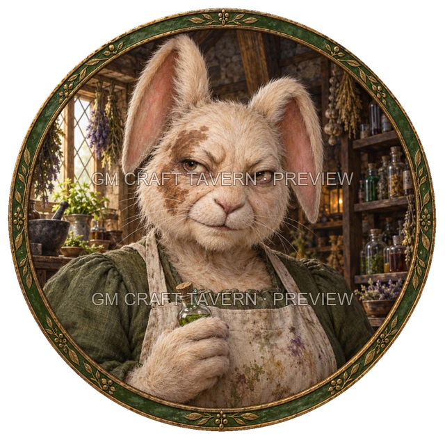 Urdan Birchhaven - Artificer top-down token preview