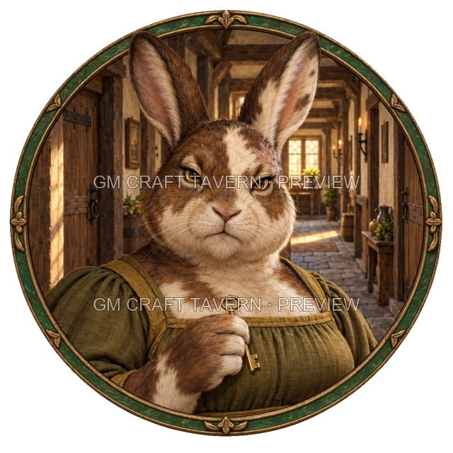 Durg Westmere - Innkeeper top-down token preview