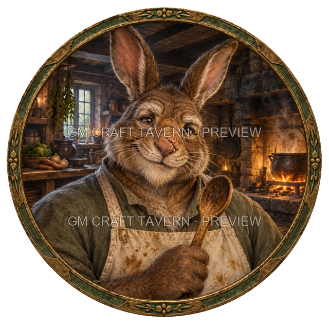 Morga Westmere - Innkeeper top-down token preview