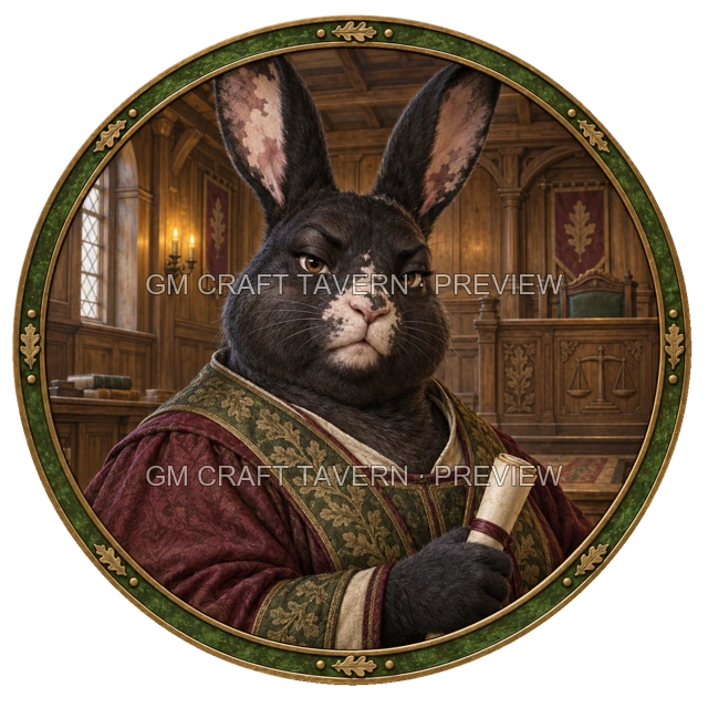 Grom Oakbend - Noble top-down token preview