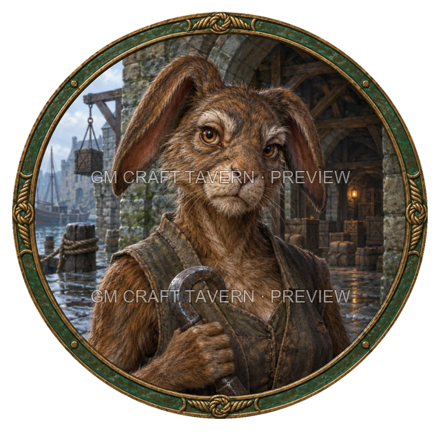 Urdan Hillward - Sailor top-down token preview
