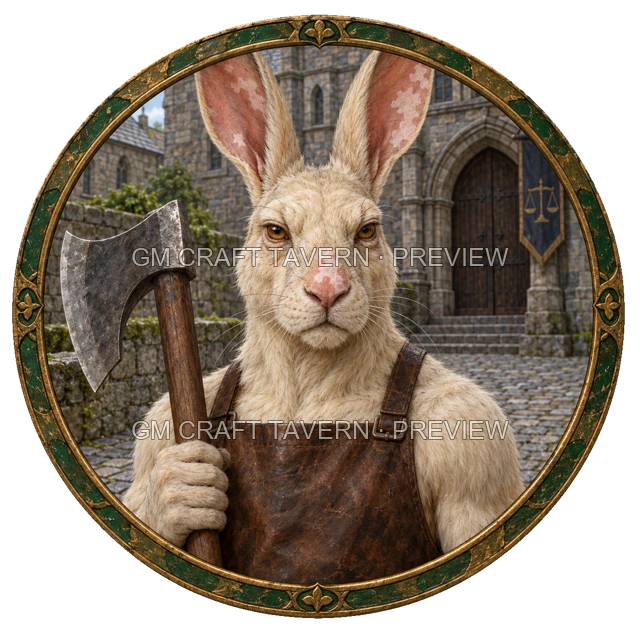 Varka Clearwell - Fighter top-down token preview