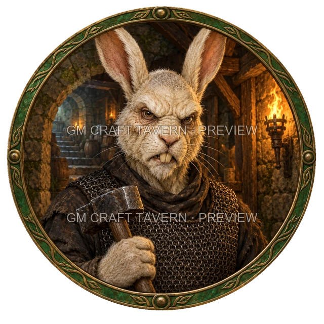 Cult Enforcer top-down token preview