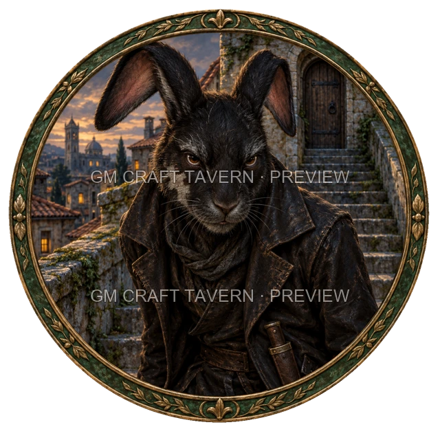 Assassin top-down token preview