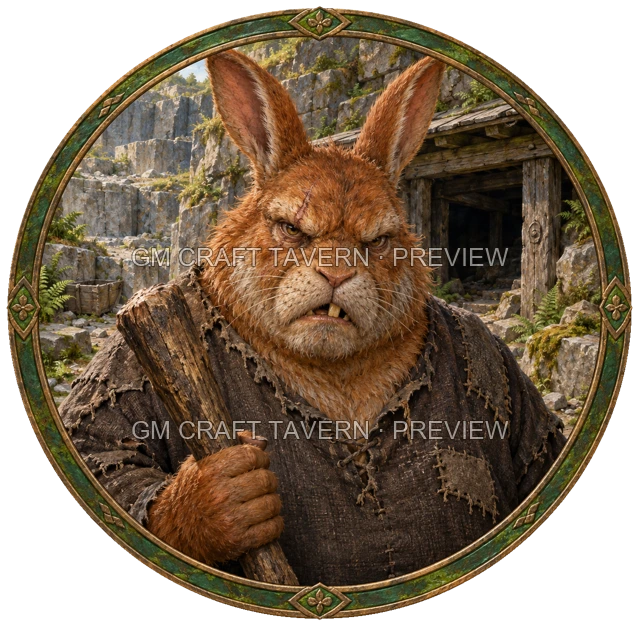 Prison Escapee top-down token preview