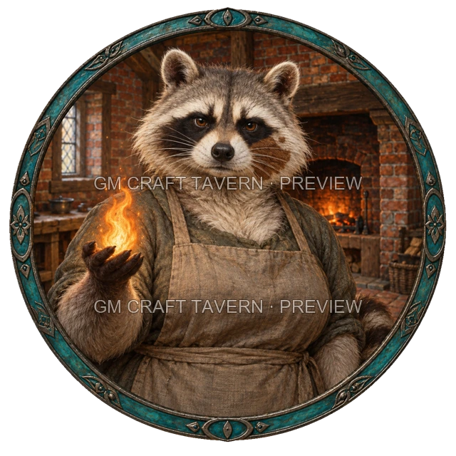 Durg Duskford - Sorcerer top-down token preview