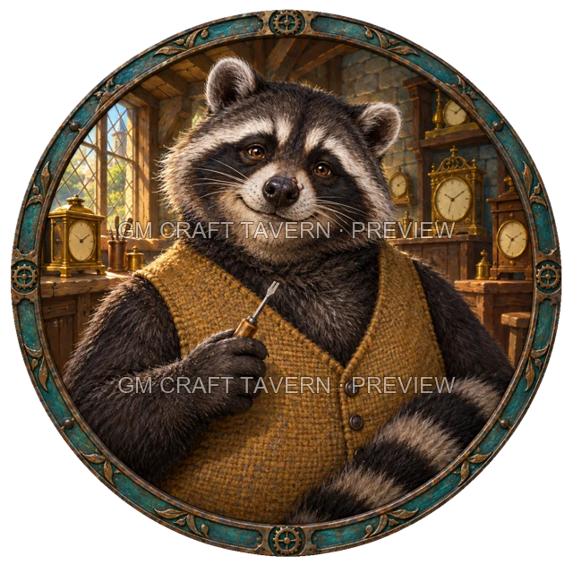 Varka Birchhaven - Artificer top-down token preview