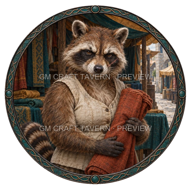Durg Birchhaven - Merchant top-down token preview