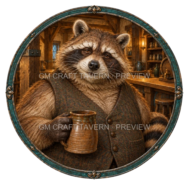 Besha Westmere - Innkeeper top-down token preview