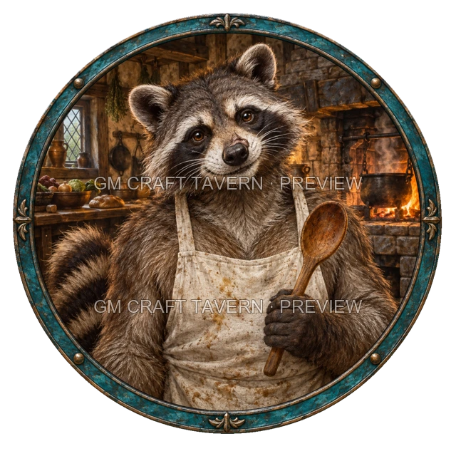 Morga Westmere - Innkeeper top-down token preview