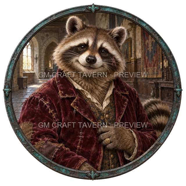 Varka Oakbend - Noble top-down token preview