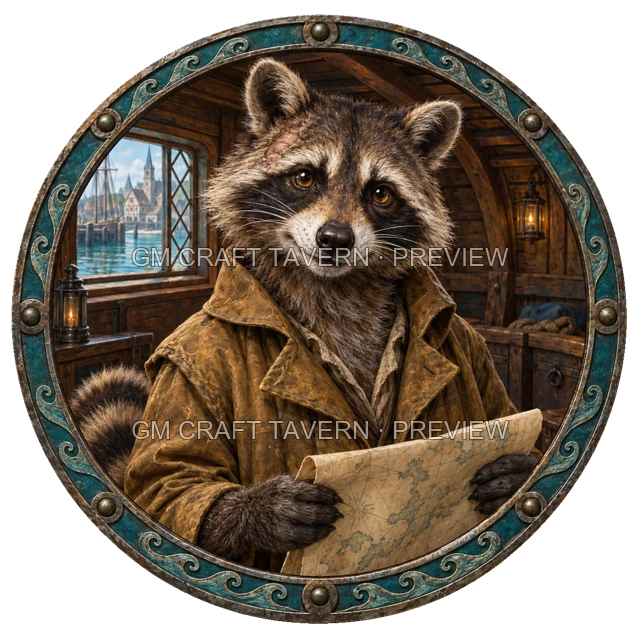 Varka Hillward - Sailor top-down token preview