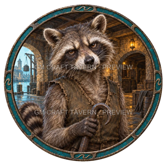 Urdan Hillward - Sailor top-down token preview