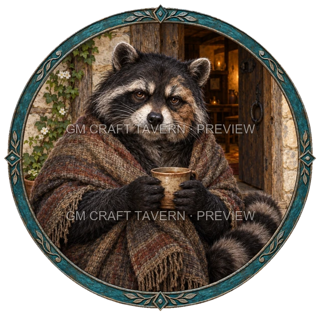 Urdan Deepgrove - Villager top-down token preview