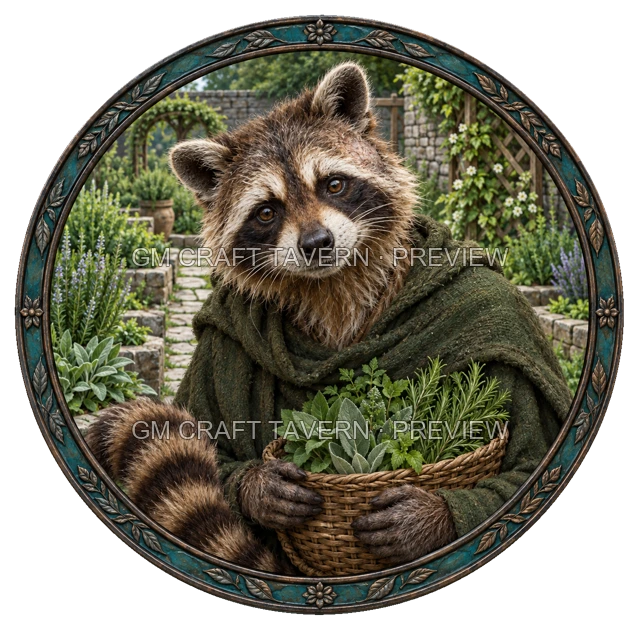 Morga Deepgrove - Healer top-down token preview