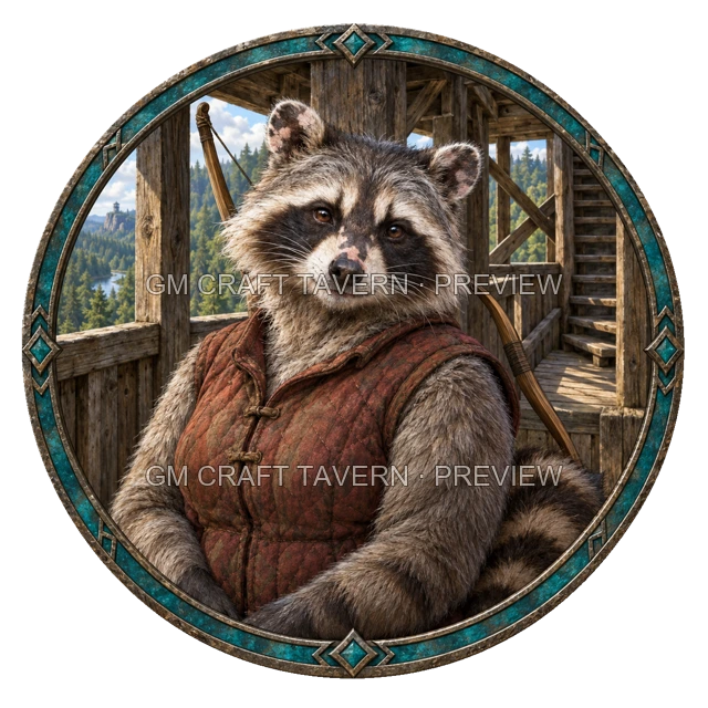 Urdan Redcliff - Fighter top-down token preview
