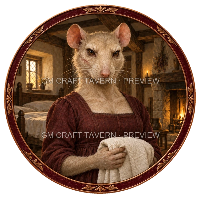 Durg Deepgrove - aperçu de token de guérisseur vu du dessus