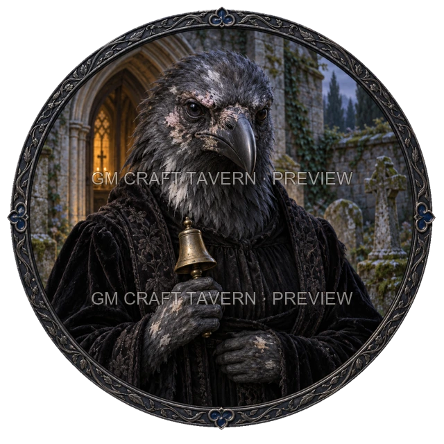 Aperçu du token vu du dessus de Durg Stonebrook - Barde
